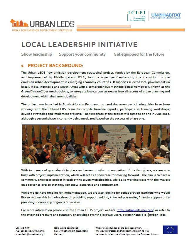Local Leadership Initiative
