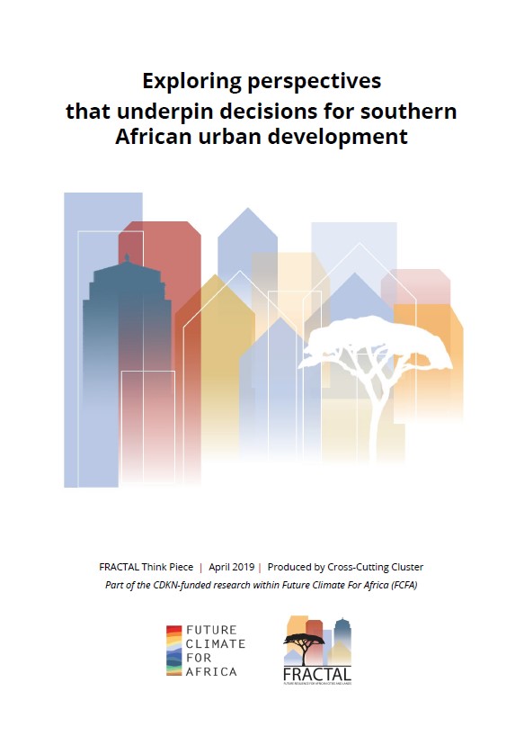 Exploring perspectives that underpin decisions for southern African urban development