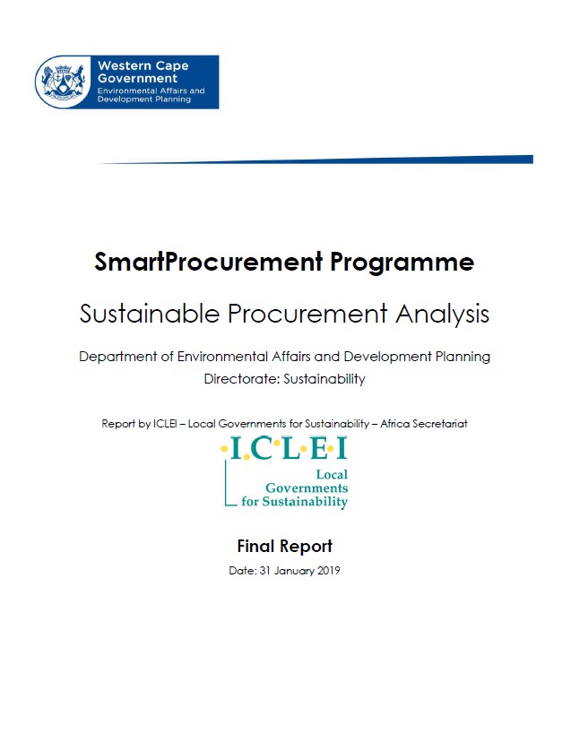 Sustainable Procurement Analysis