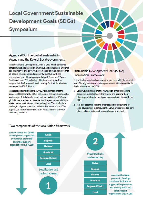 Local Government Sustainable Development Goals (SDGs) Symposium