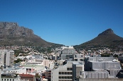 Table Mountain and Lions Head Cape town