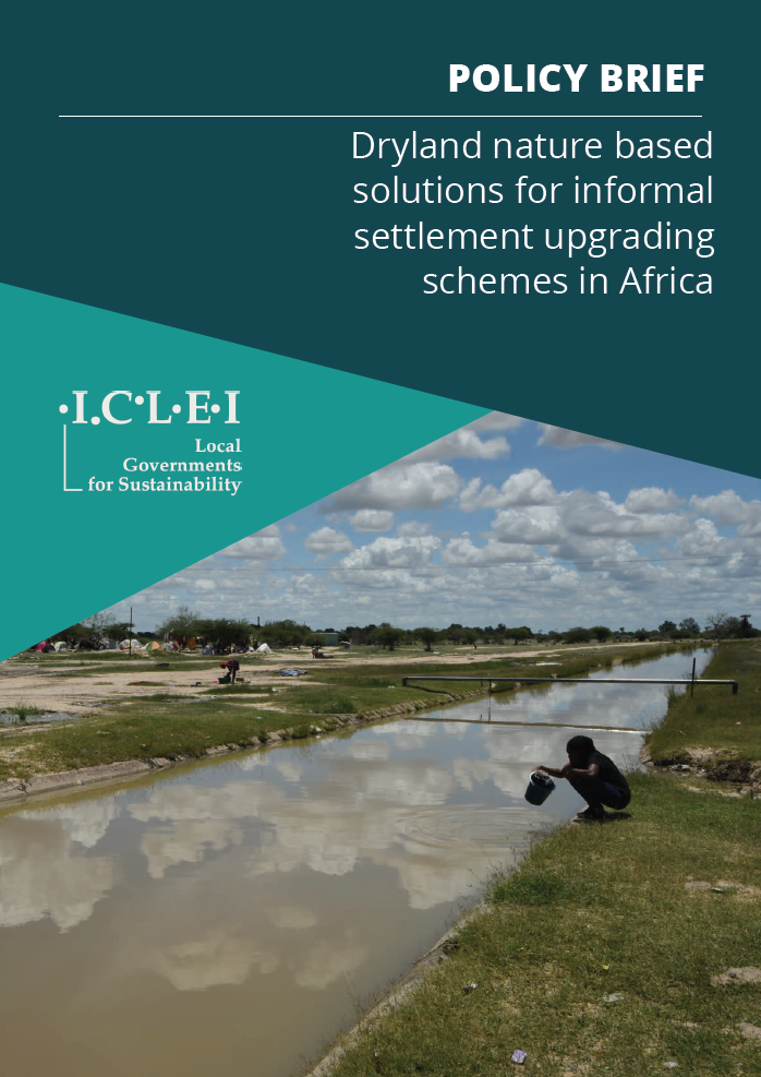 Policy brief: Dryland nature based solutions for informal settlement upgrading schemes in Africa