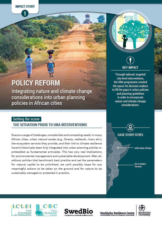 Impact story: Policy Reform