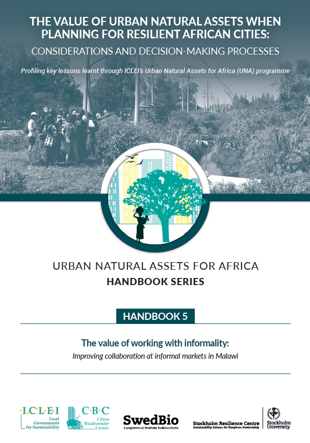 Urban natural assets for Africa handbook series: Handbook 5