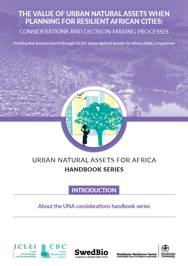 Urban natural assets for Africa handbook series: Introduction