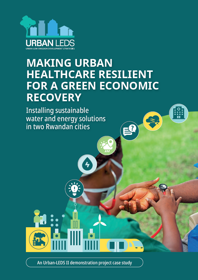 Making urban healthcare resilient for a green economic recovery