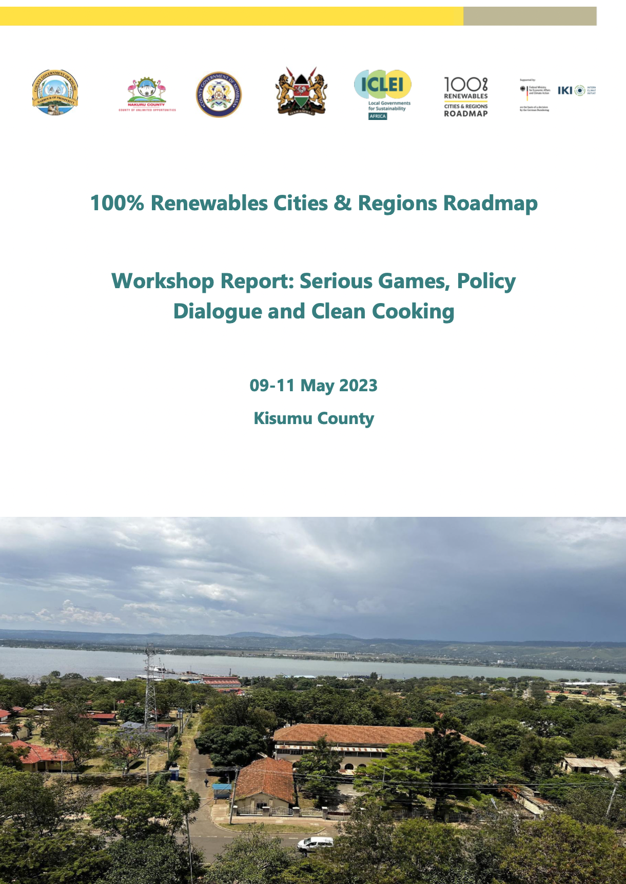 Workshop Report: Serious Games, Policy Dialogue and Clean Cooking
