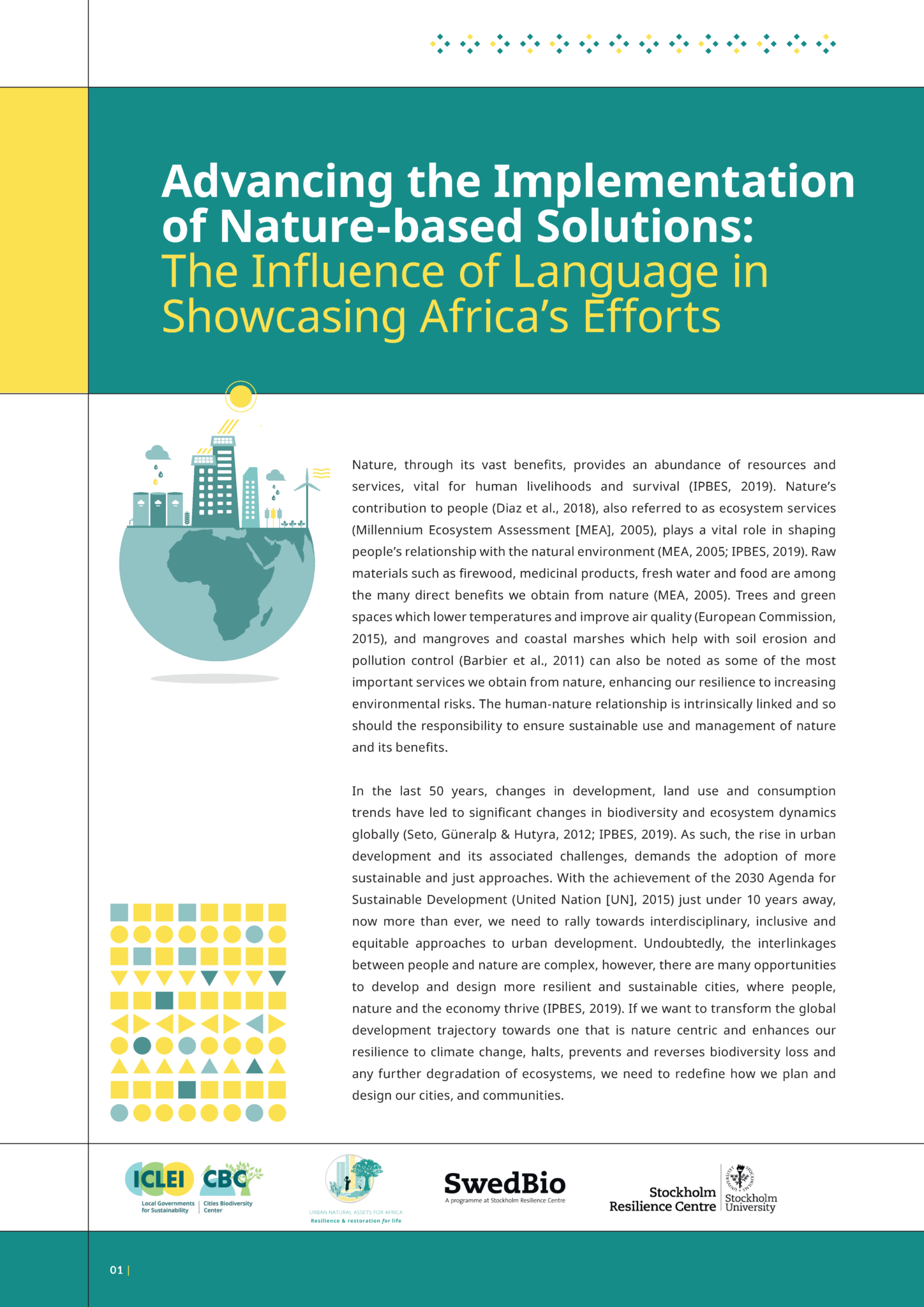 Advancing the Implementation of Nature-based Solutions: The influence of language in showcasing Africa&#8217;s efforts