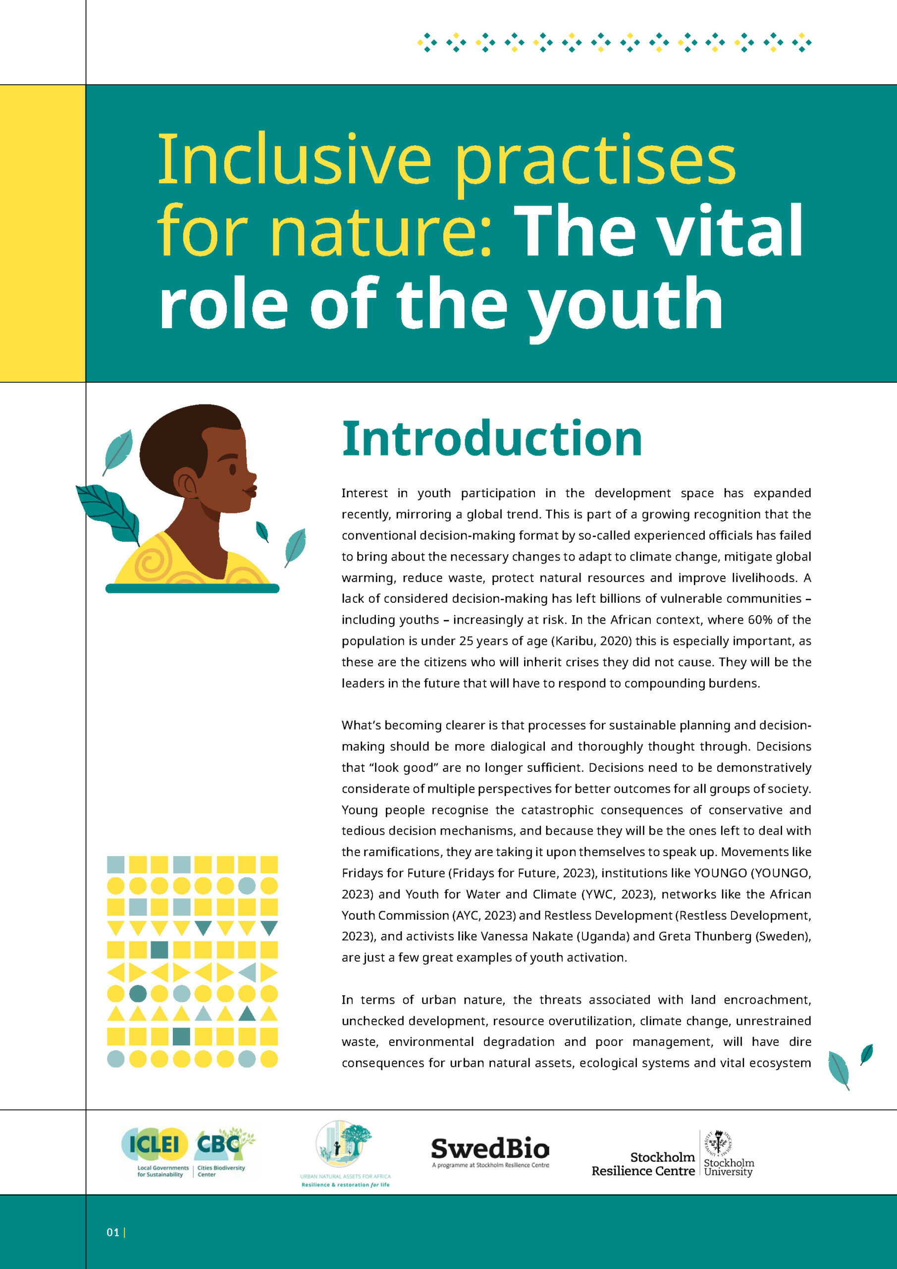 Inclusive practises for nature: The vital role of the youth
