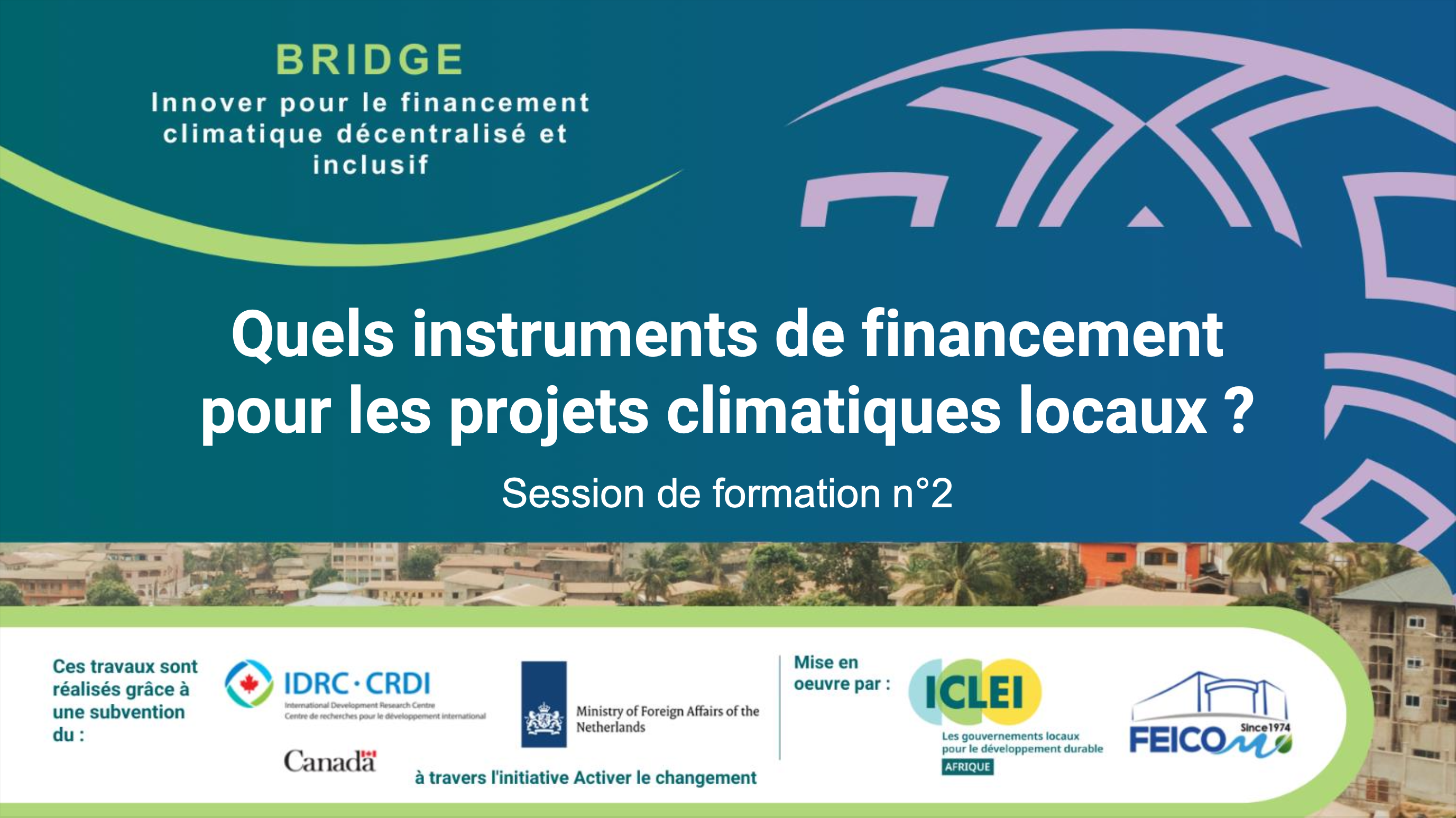 What funding instruments are available for local climate projects?
