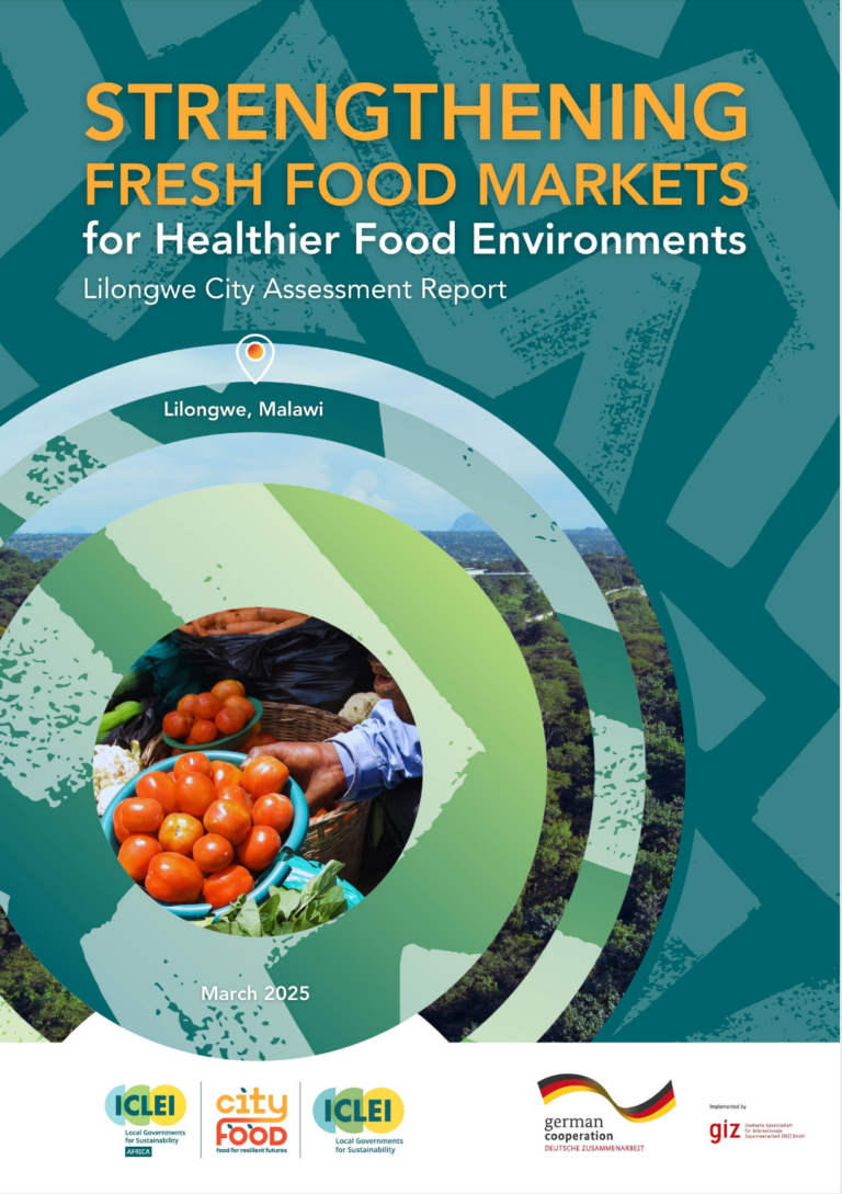 Strengthening Fresh Food Markets (Lilongwe City Assessment Report)