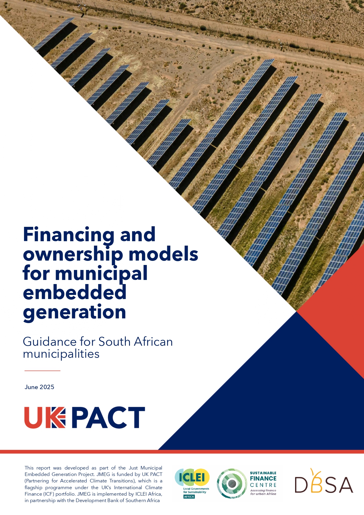 Financing and ownership models for municipal embedded generation