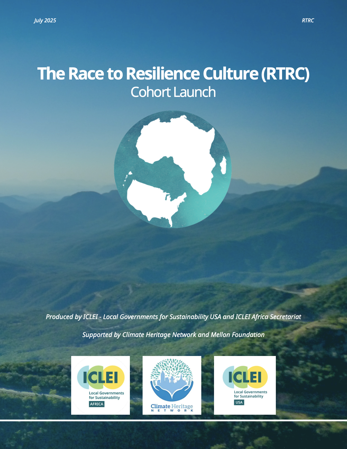 The Race to Resilience Culture (RTRC) Cohort Launch
